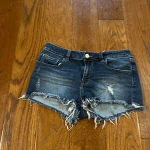 PINK brand by Victoria’s Secret size 8 distressed jean shorts